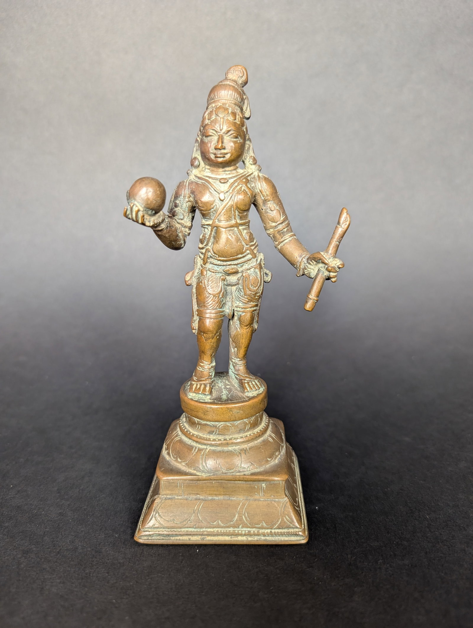 Krishna with flute and butterball (1 of 10)