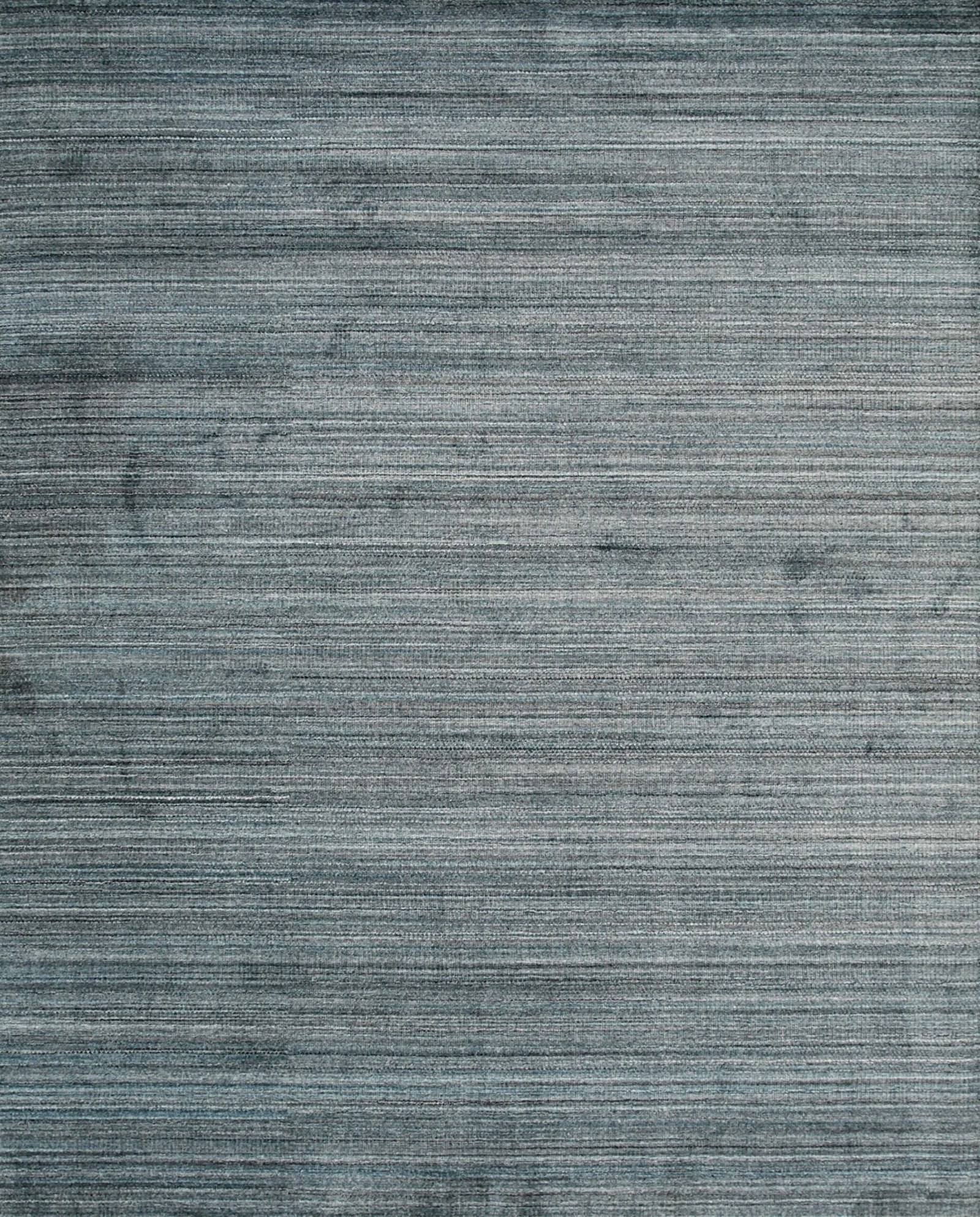 Super Grass Handwoven Area Rug 8' x 10', Blue: Super Grass area rug in blue tones, brand new, approximately 8' x 10' (96 x 120 inches, flatweave, 0.5-inch thick), a versatile 8x10 size. Slender striations in blues and greens run the length of the 