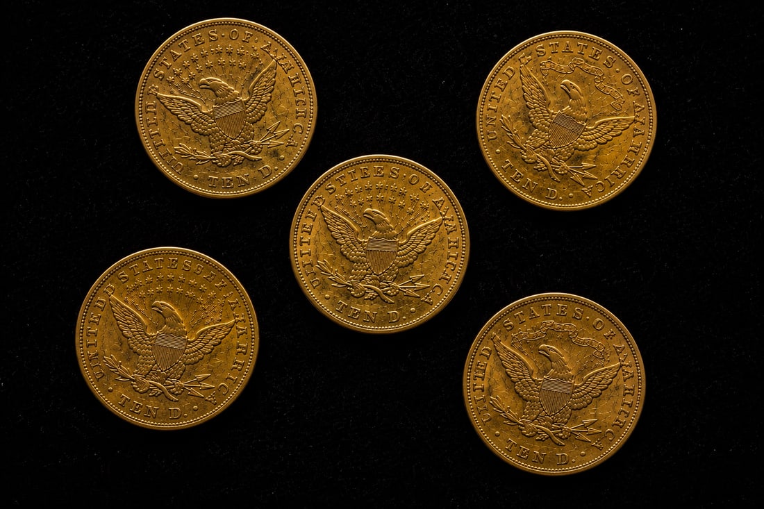 5-Coin Premium $10 Gold Eagle Collection (1 of 1)