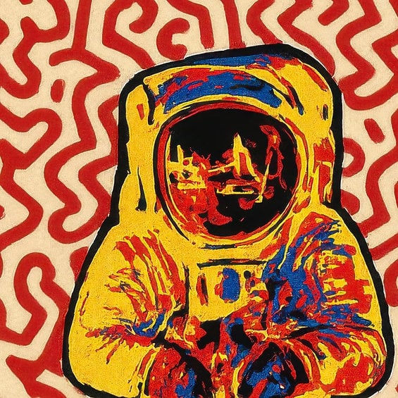 Fenzolini – CRAZY MOONWALK – iFusionism of Andy Warhol and Keith Haring - Limited Edition of 150 - 5