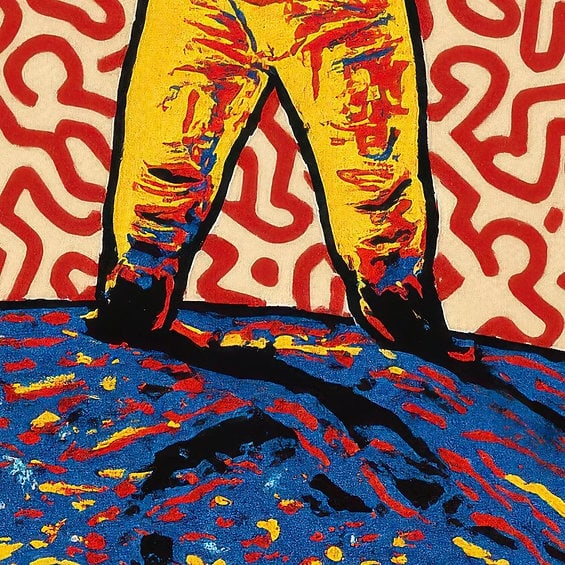 Fenzolini – CRAZY MOONWALK – iFusionism of Andy Warhol and Keith Haring - Limited Edition of 150 - 6