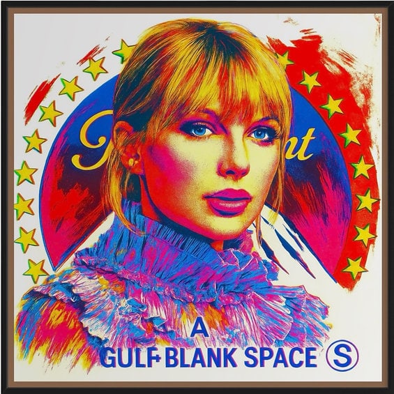 Fenzolini – PARAMOUNT SWIFT – iFusionism of Taylor, Paramount Pictures and Warhol - Limited: PARAMOUNT SWIFT by Fenzolini is offered as a signed and individually numbered fine art edition, strictly limited to 150 examples.Each work is accompanied by a Certificate of Authenticity signed by the