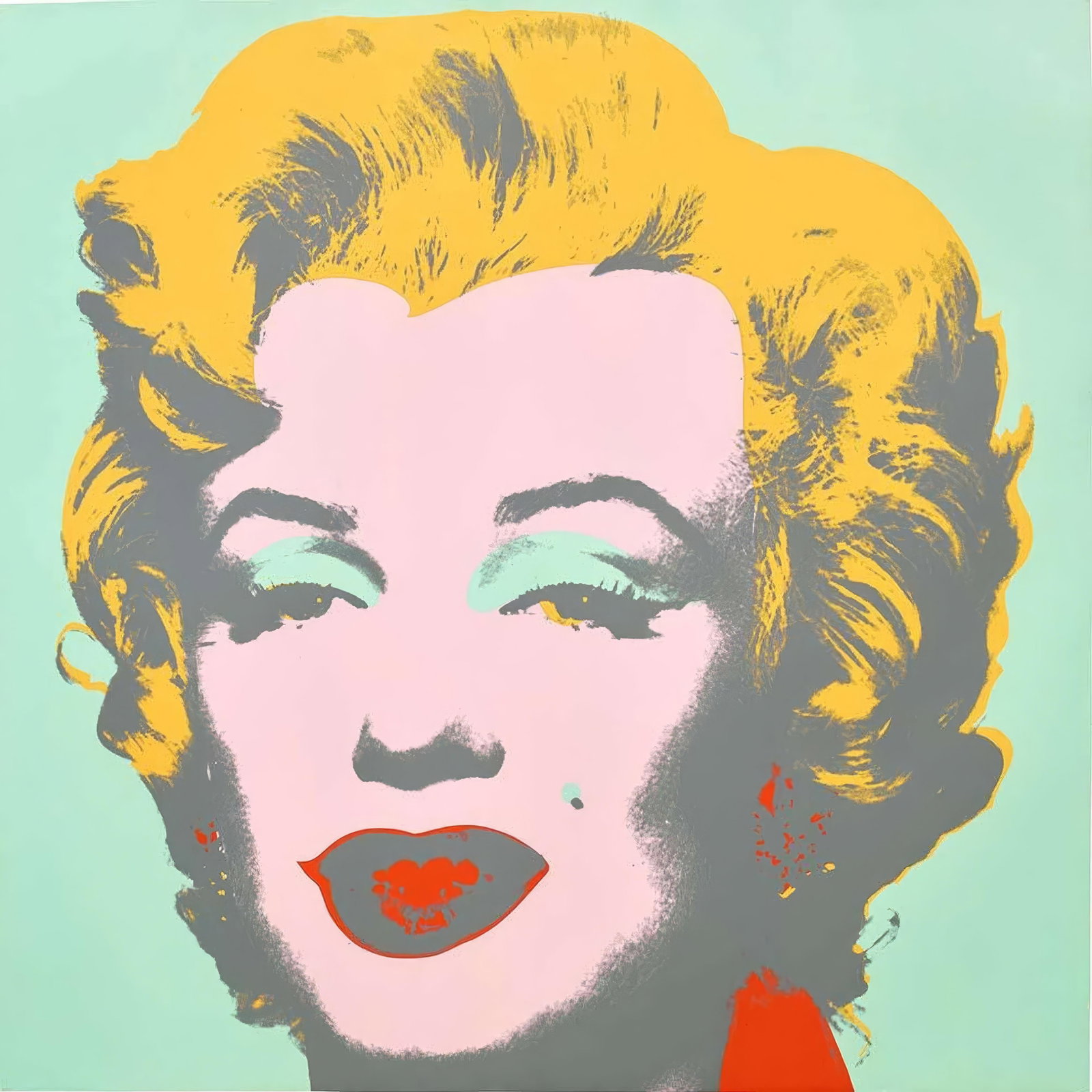 Andy Warhol – Marilyn Monroe turquoise – Fine Art (1 of 1)