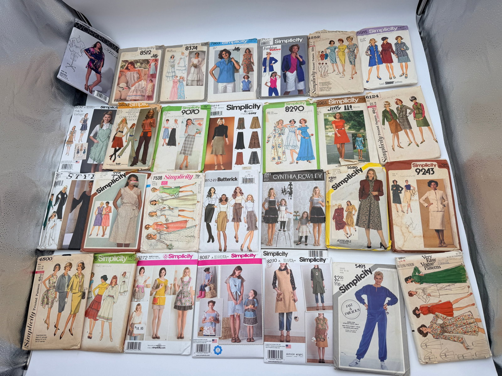 Vintage Vogue Designer Pattern Lot (1 of 1)
