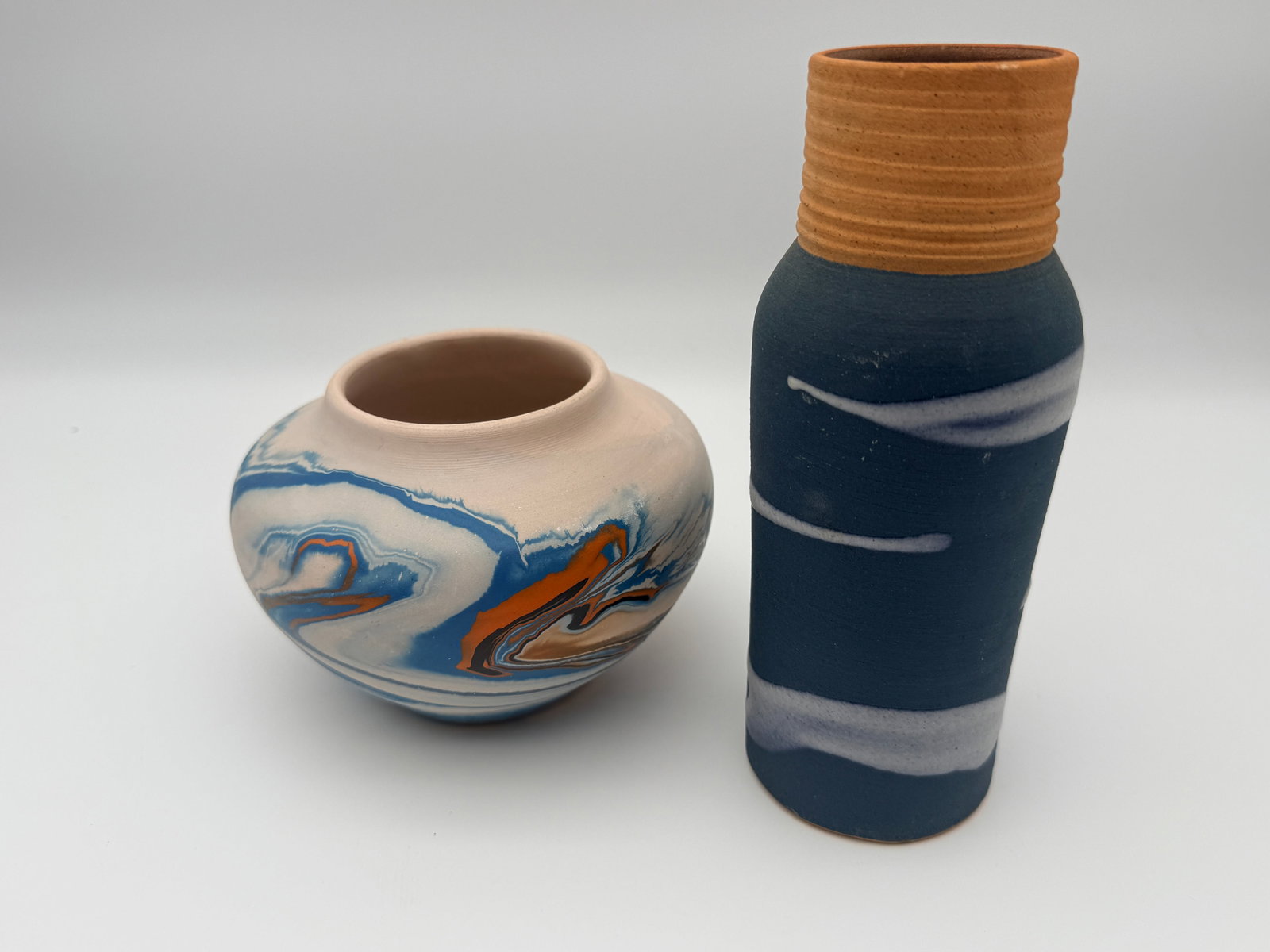 Vintage Studio Pottery Vase Pair (1 of 7)