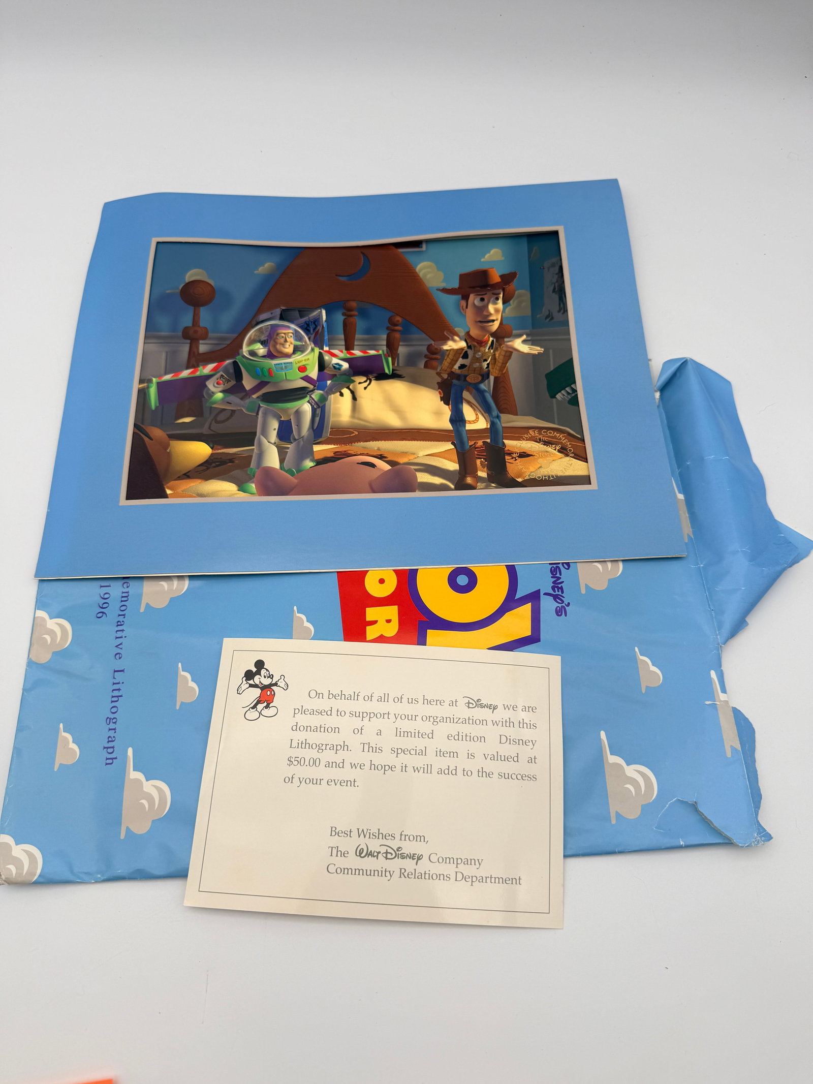 Vintage Disney Toy Story Lithograph (1 of 8)
