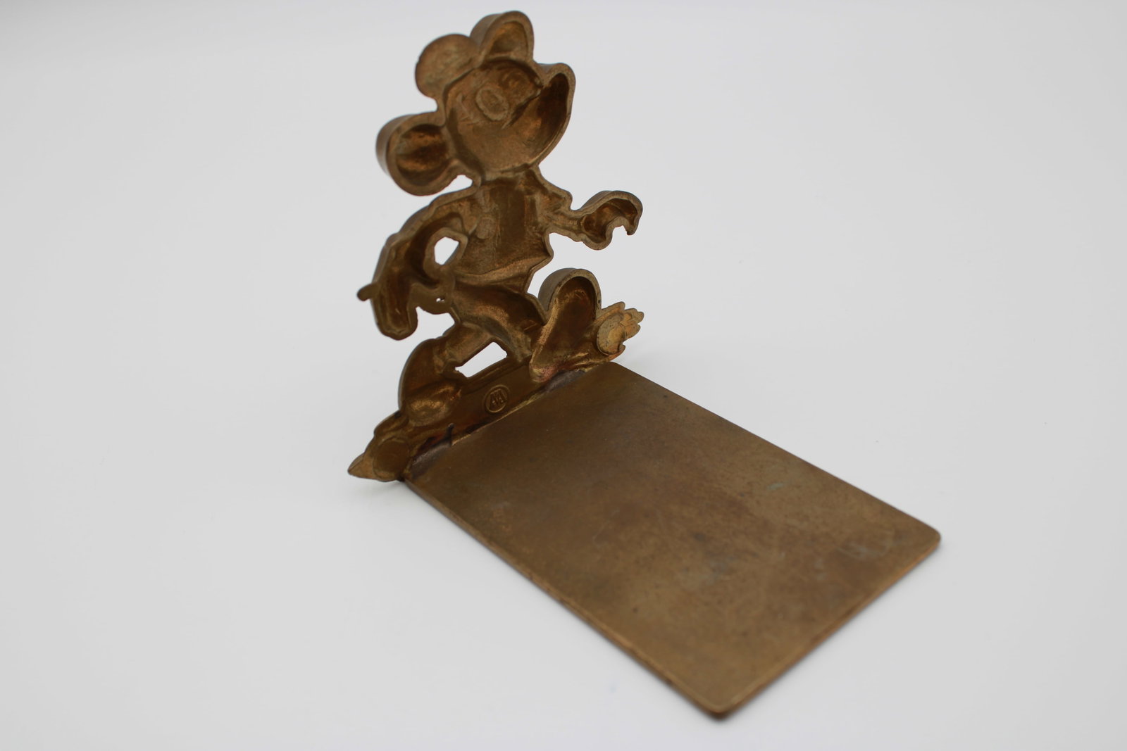 Solid Brass 10oz Mickey Mouse Bookend - 3