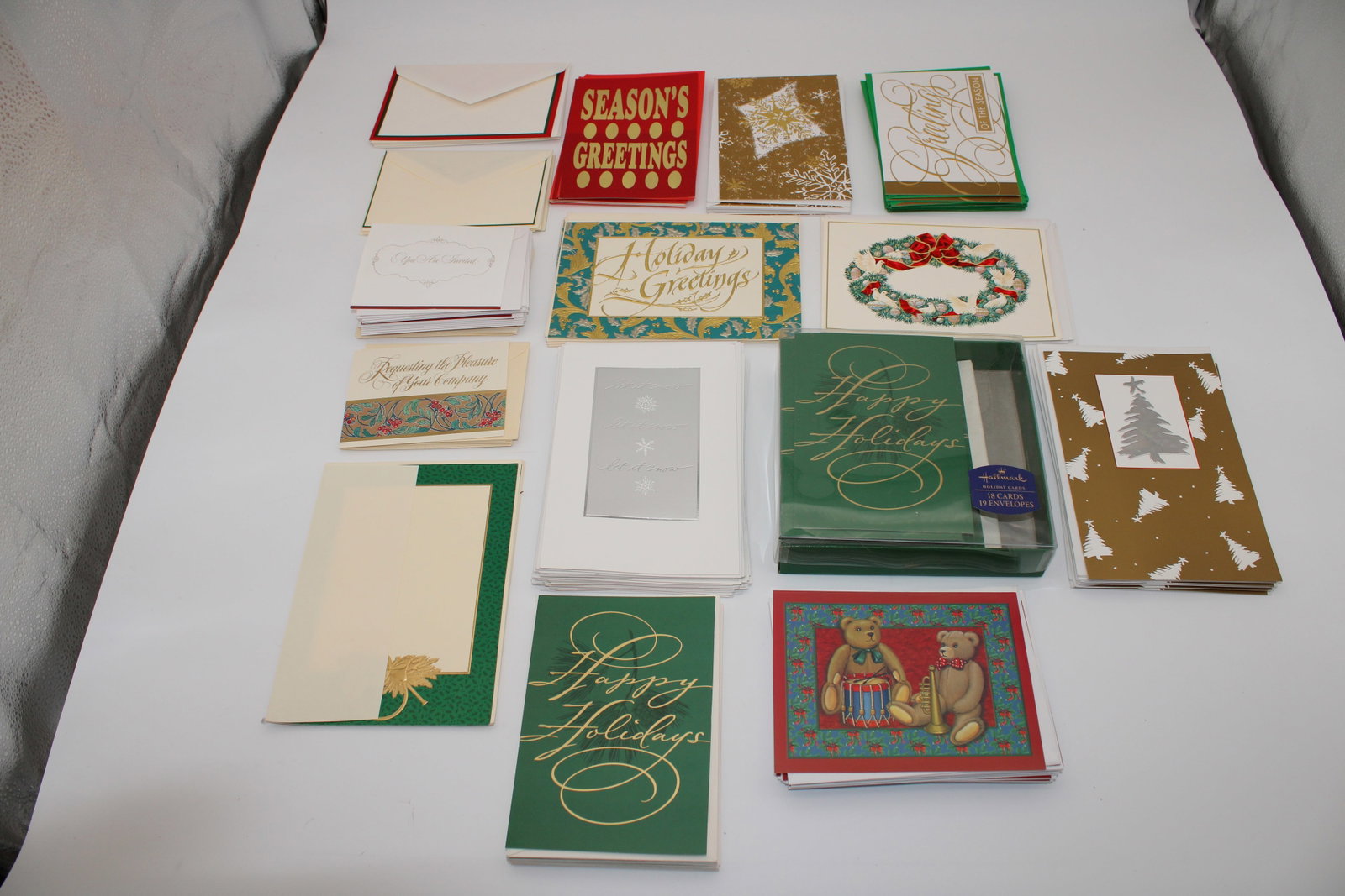 Vintage Christmas Greeting Card Lot w/ envelopes (1 of 8)