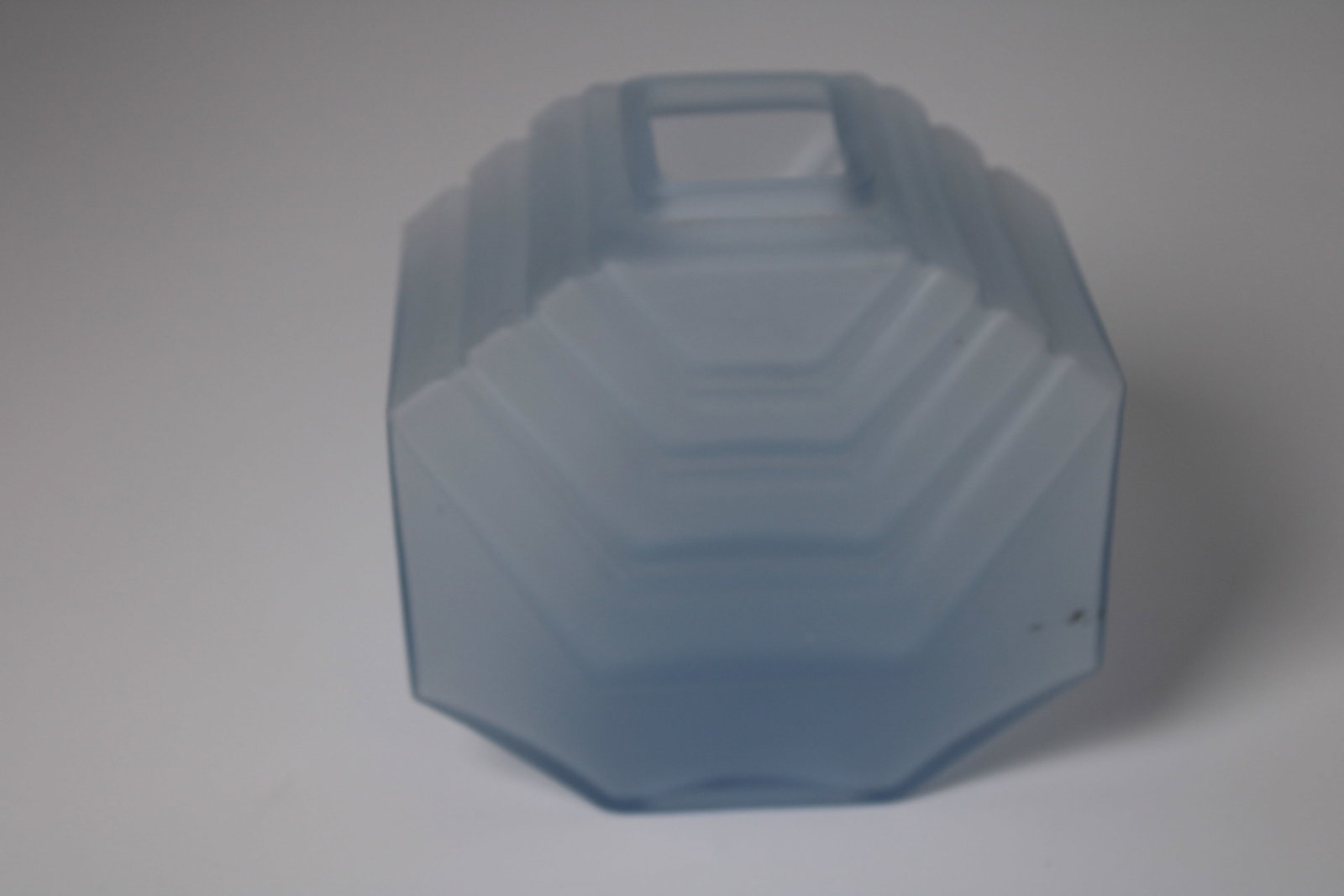 Balos Blue Glass Basket (1 of 4)