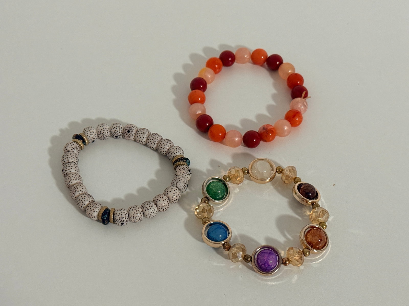 Beaded Bracelet Trio (1 of 1)