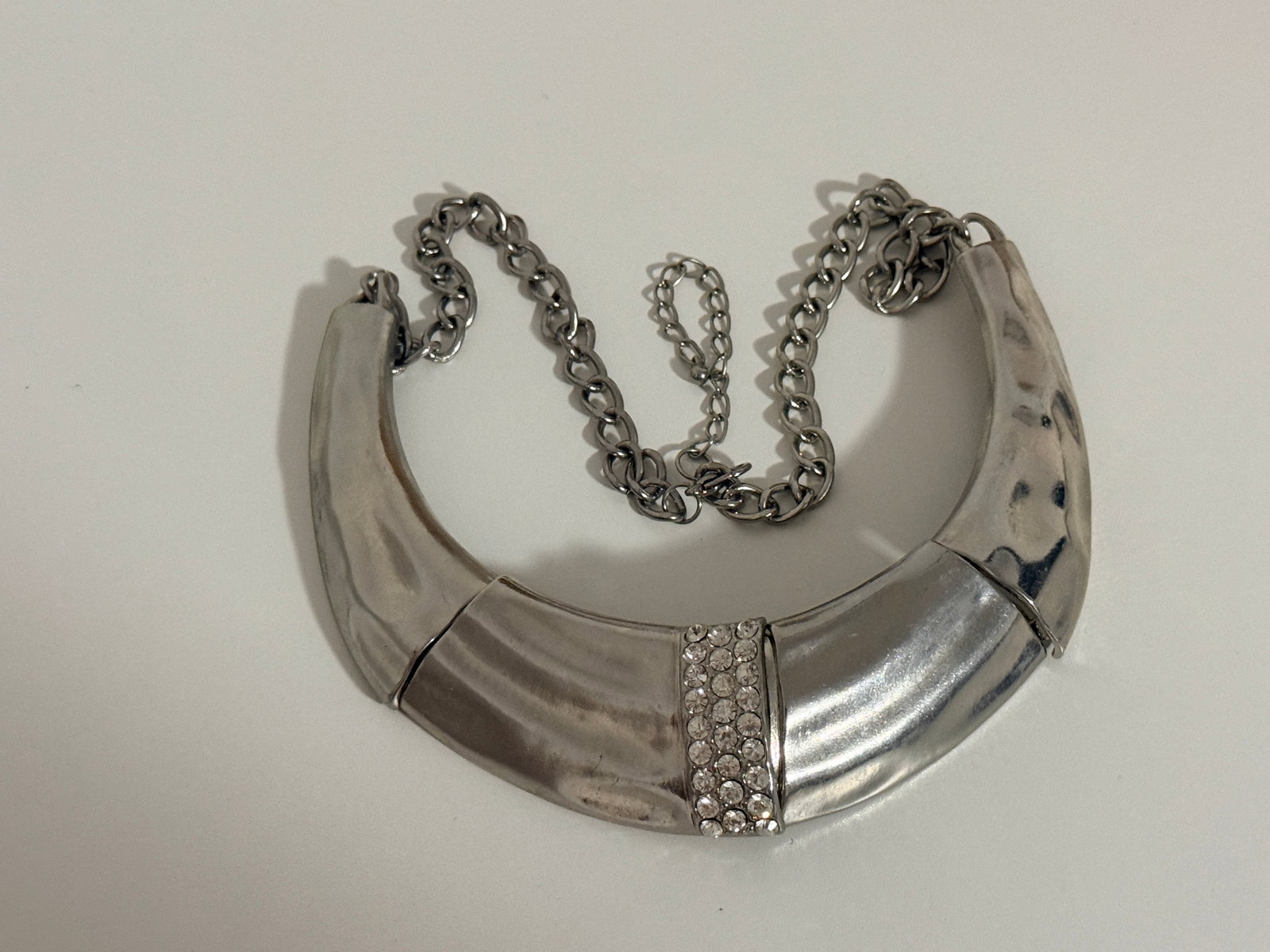 Rhinestone Collar Necklace (1 of 1)