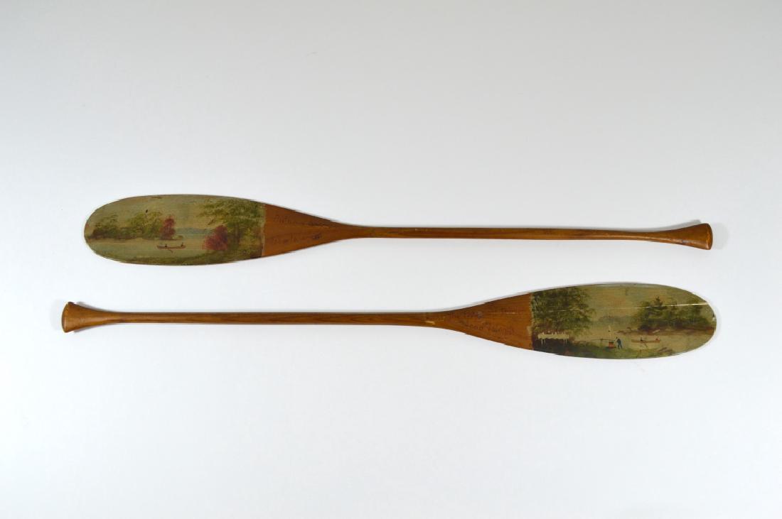 Alpheus Keech (1855-1926) Souvenir Paddles (1 of 3)