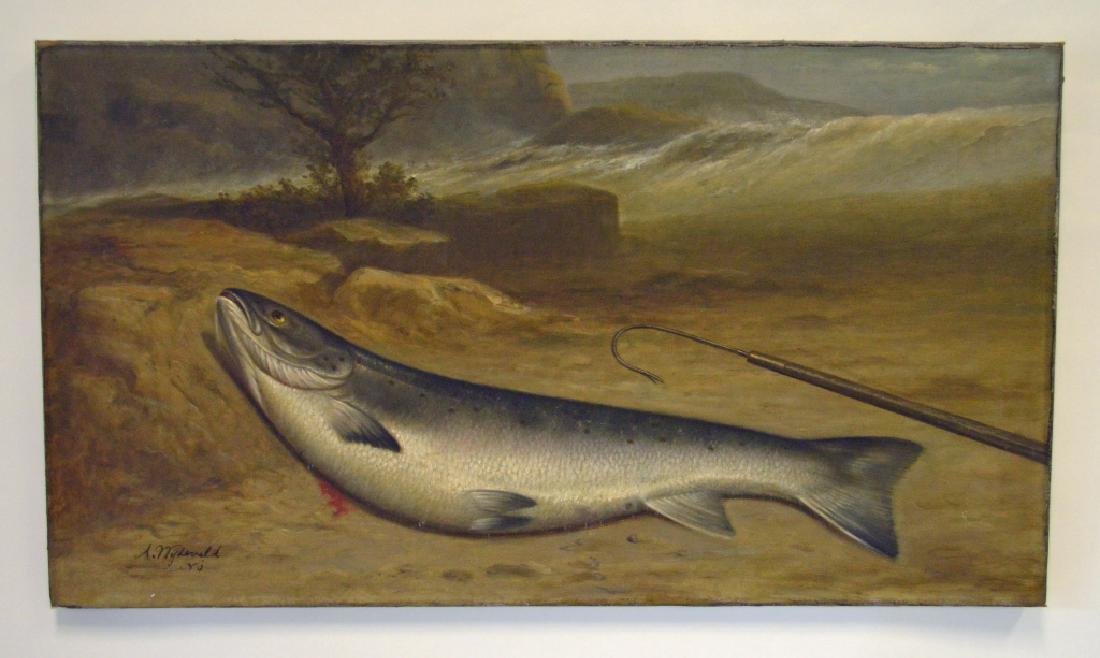 Arnoud Wydeveld (1823-1888) Fish Painting (1 of 7)