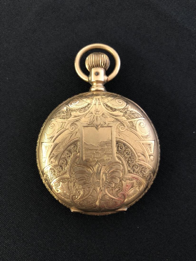 14kt Gold Duerer Watch Co. Pocket Watch (1 of 9)