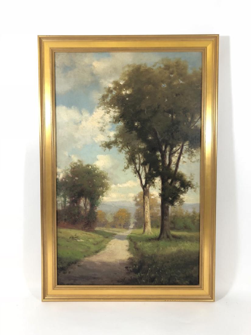 R. Atkinson Fox (1860-1935) Oil on Canvas Painting (1 of 3)