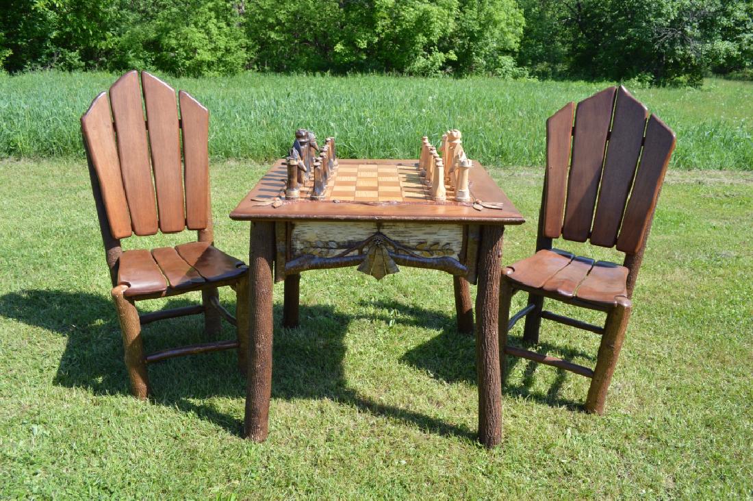 Unique Woodworks Adirondack Game Table (1 of 11)