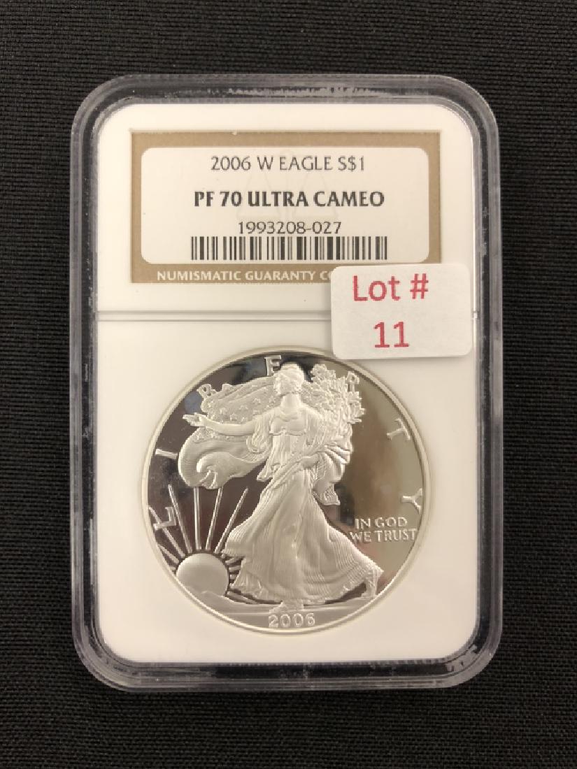 2006 W Silver Eagle  PF-70 UC NGC #1993208-027 (1 of 2)