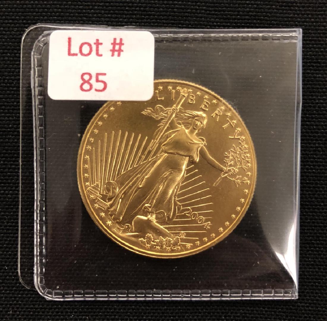 2004 Raw American Eagle  $50 Gold (1 of 2)