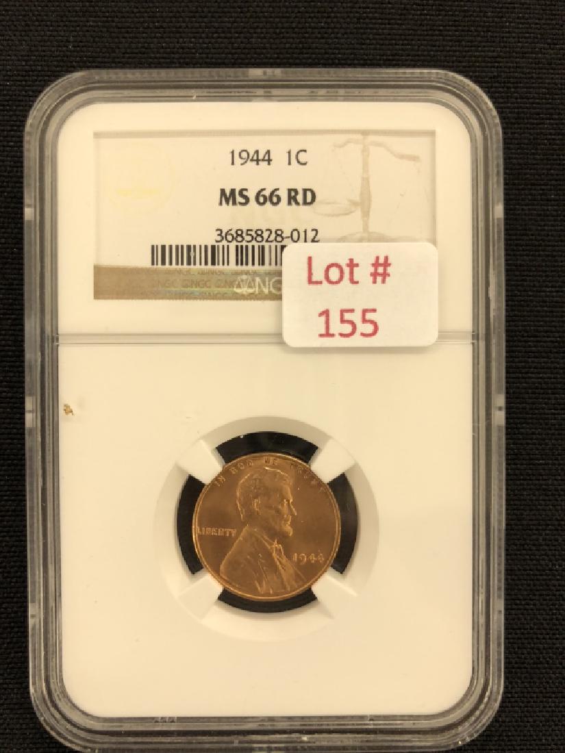 1944 MS 66 RD Lincoln Cent   NGC (1 of 2)