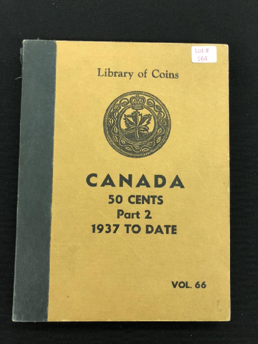 Canada 50 Cent   1937 to 1965 silver coin set (1 of 4)