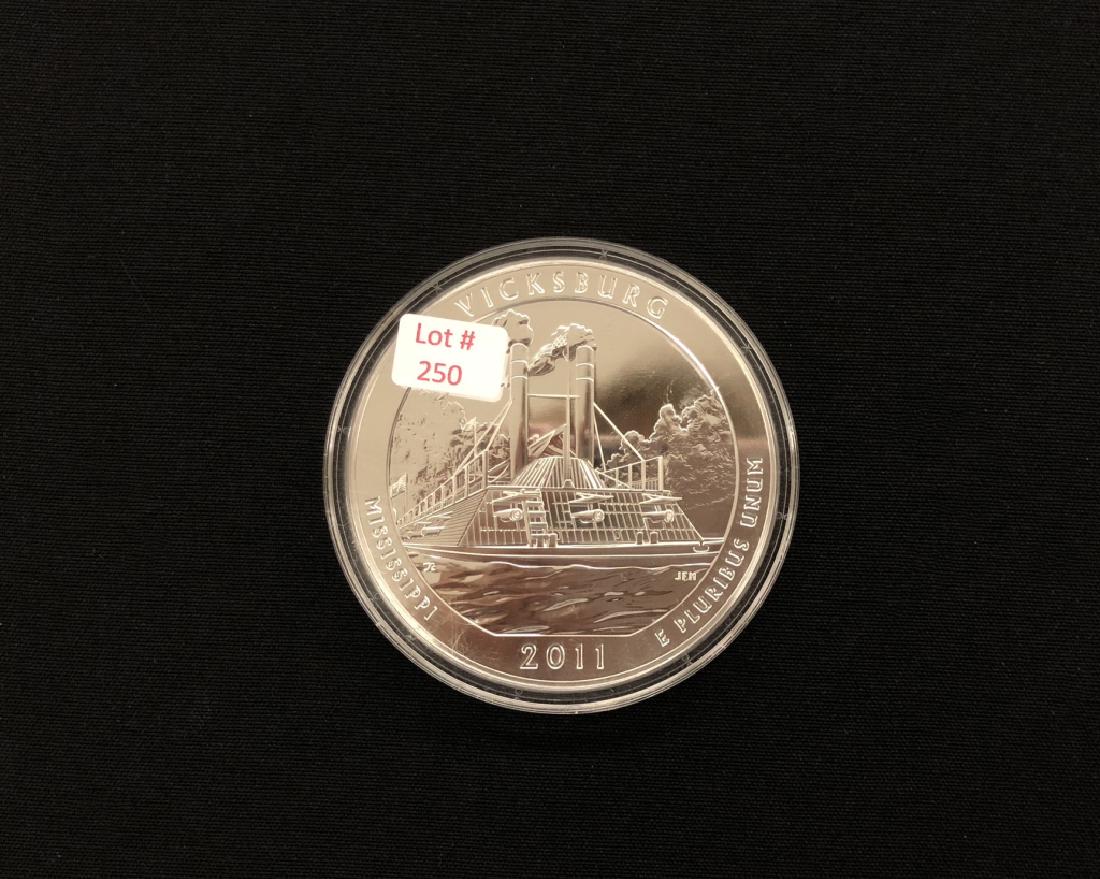 2011 5oz  Vicksburg  .999 Silver (1 of 2)