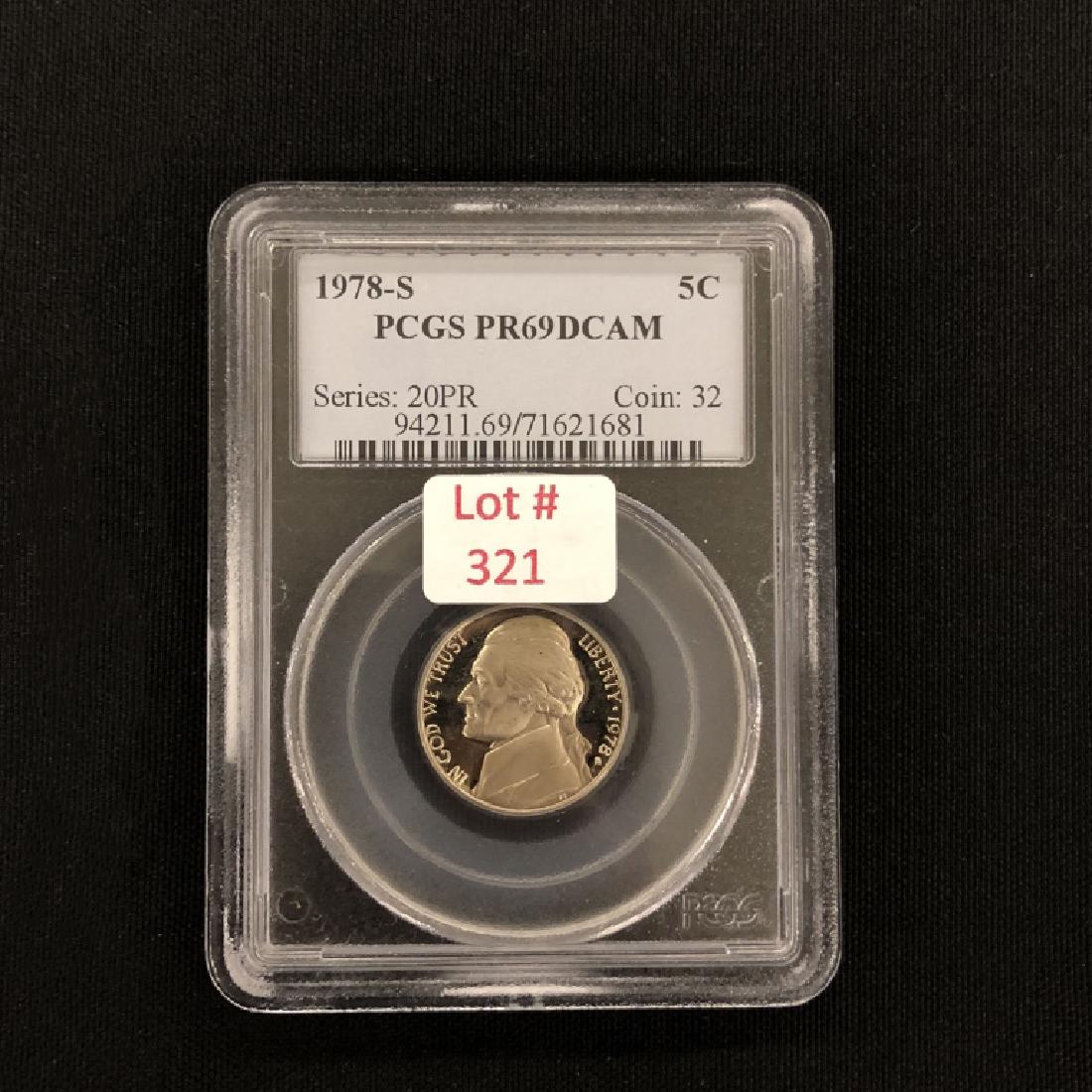 1978 S Jefferson Nickel: PF 69 DAM 94211.69/71621681 PCGS