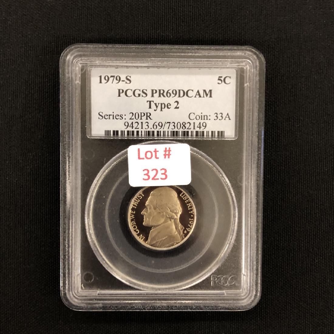 1979 S Type II Jefferson Nickel: PF 69 DAM 94213.69/73082149 PCGS