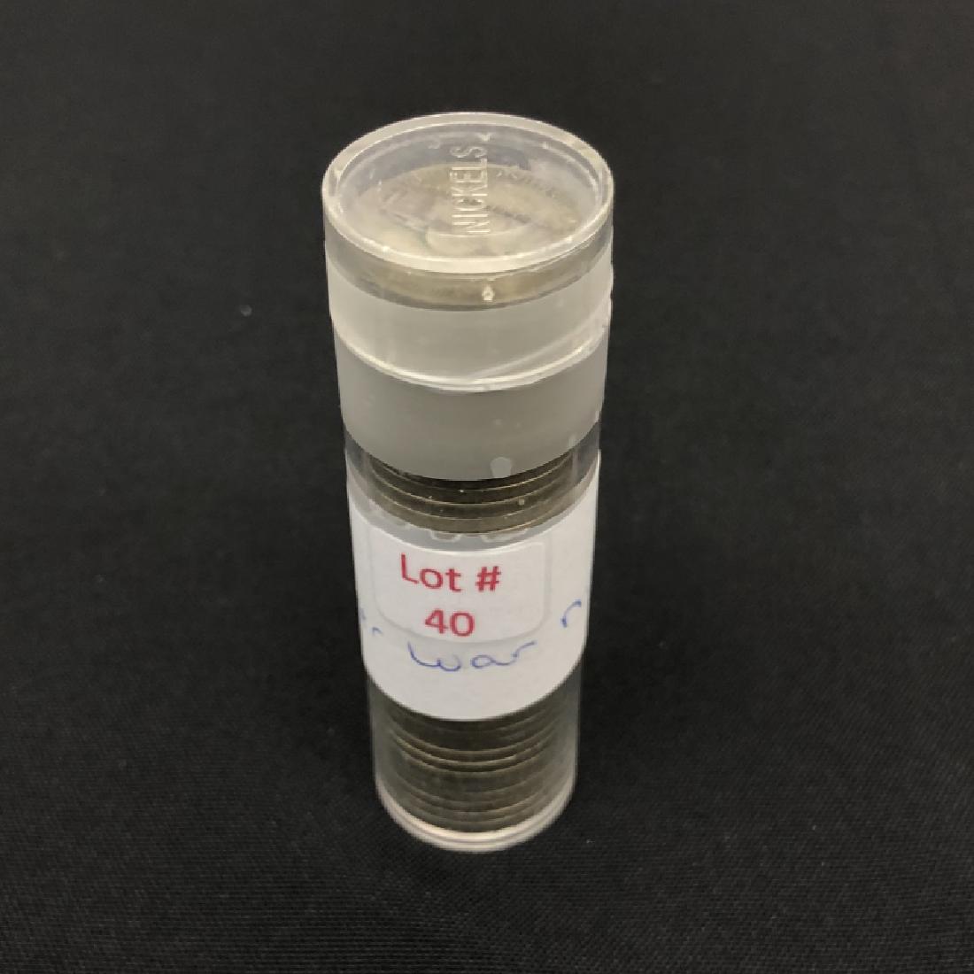 40 U.S. Silver War Nickels (1 of 1)