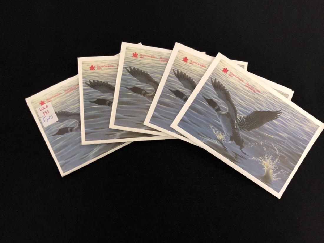 5 Canadian Mint Sets -1988, 1989, 1990, 1991, 1992 (1 of 1)