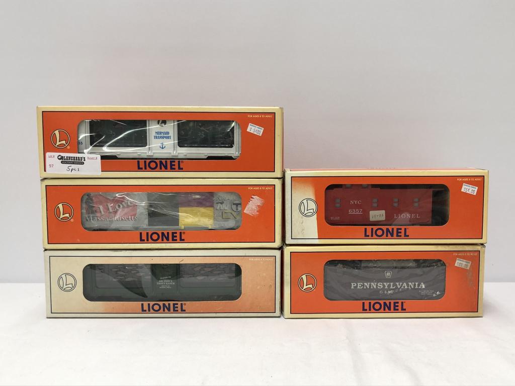 5 Lionel Trains -19856, 19951, 16742, 19741, 19733 (1 of 2)