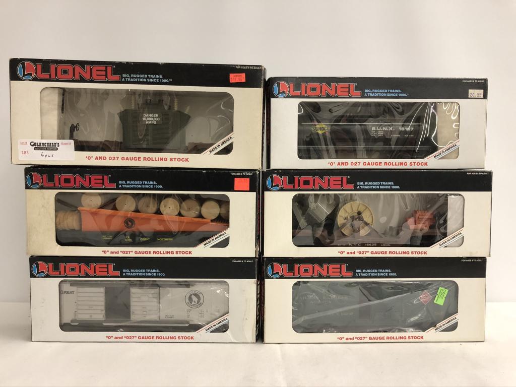 6 Lionel Trains (1 of 2)