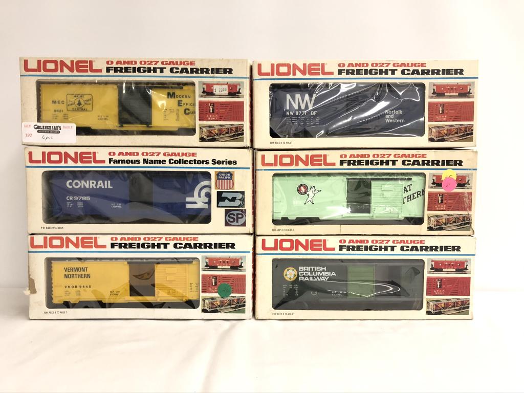 6 Lionel Trains (1 of 2)