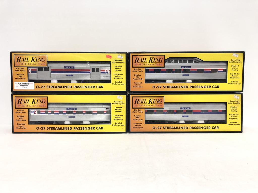 4 Rail King Trains- 6000, 6001, 6002, 6003 (1 of 2)