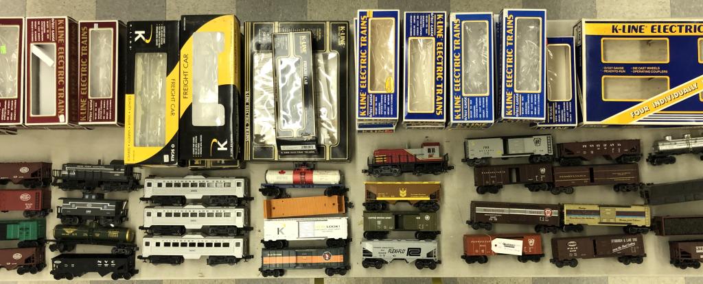 Collection of K-Line O Gauge Model Trains (1 of 11)