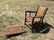 Pair of Old Hickory Paddle Arm Chairs & Foot Rest - 4
