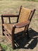 Pair of Old Hickory Paddle Arm Chairs & Foot Rest - 5