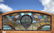 Owl Arched Top Stained Glass Window