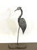 Wooden Carved and Painted Blue Heron