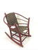 Old Hickory Painted Rocker & Rustic Coat Tree - 2