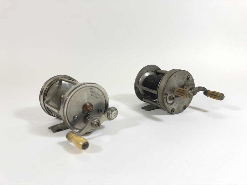 Meisselbach and Pfleuger Bait Casting Reels: A.F. Meisselbach & Brothers, Newark, NJ "Takapart No. 480" and a Pfleuger Supreme