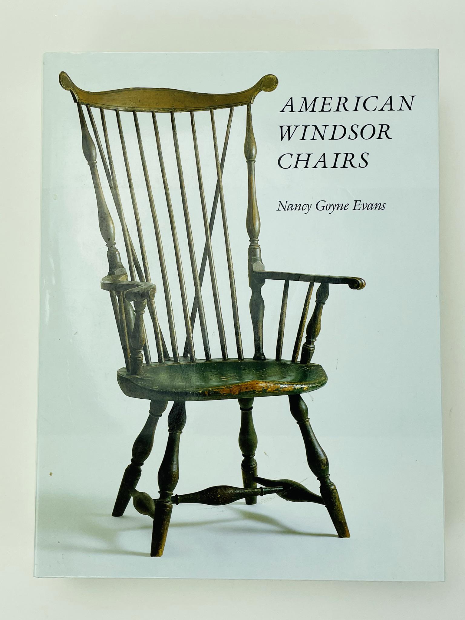 American Windsor Chairs by Nancy Goyne Evans: Comprehensive 733 page hardcover book.