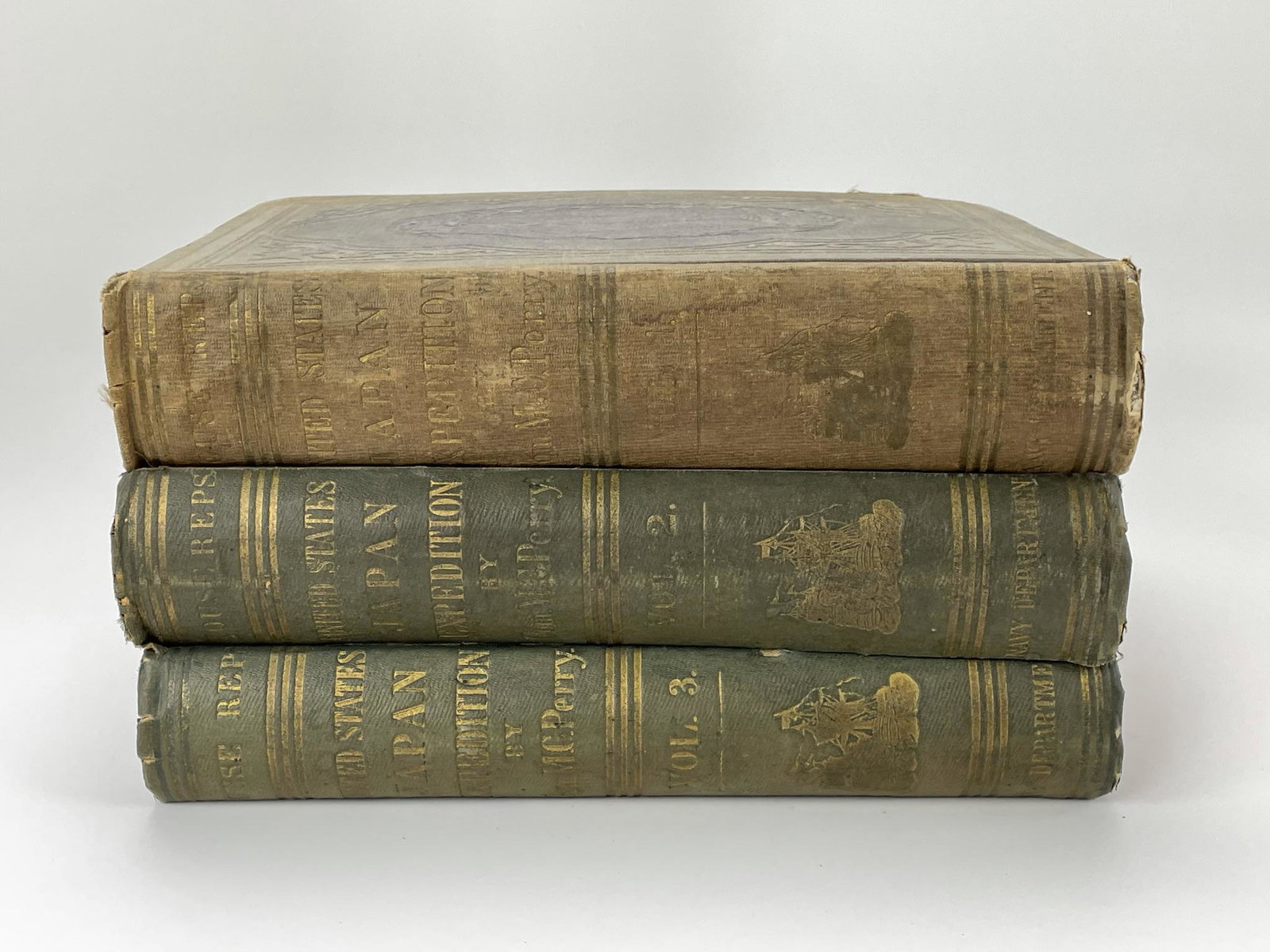 Commodore Perry’s “Opening” of Japan.: Perry, Matthew C., and Francis L. Hawks. Narrative of the Expedition of an American Squadron to the China Seas and Japan, performed in the years 1852, 1853, and 1854, under the Command of Commodore M.