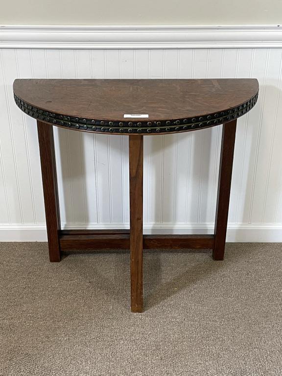 Mission Oak Game Table (1 of 4)