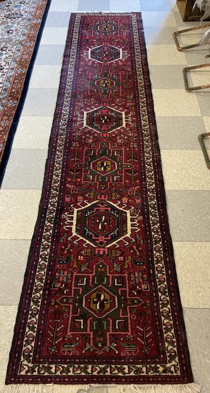 Oriental Hand Woven Wool Runner Rug (1 of 3)
