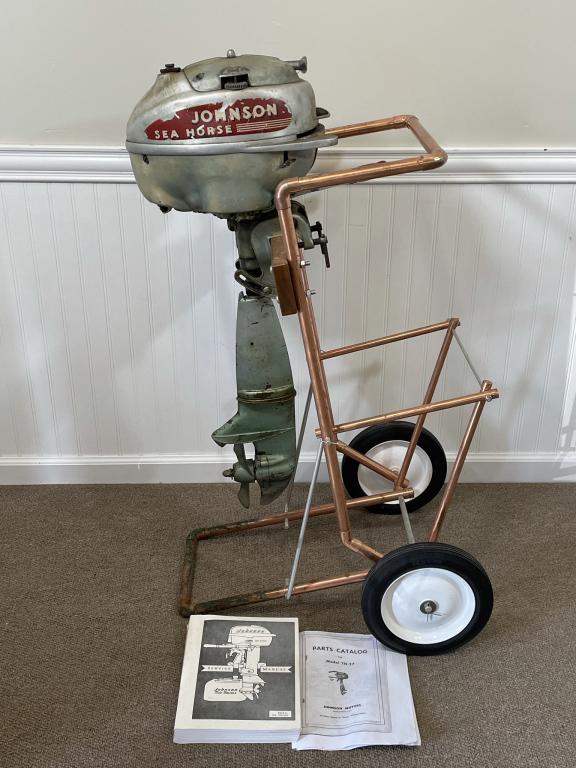 Johnson Sea Horse Small Vintage Outboard Motor (1 of 5)