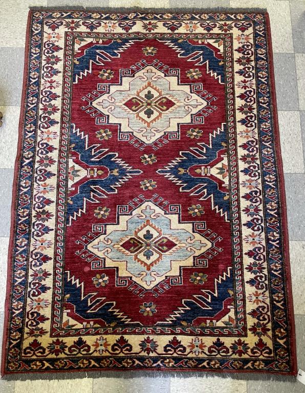 Hand Woven Oriental Area Rug (1 of 3)