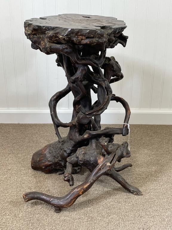 Early Adirondack Gnarly Rustic Drink Stand (1 of 4)