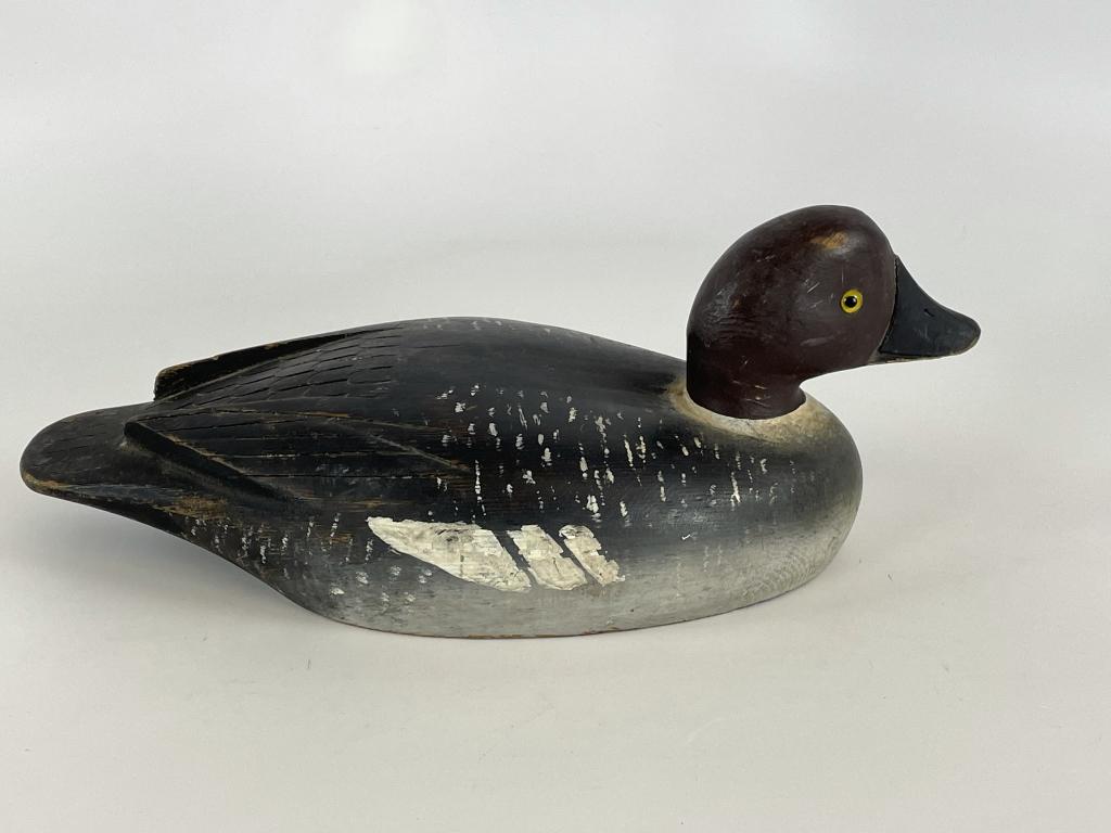 Davey Nichols Style Hen Whistler Duck Decoy (1 of 5)