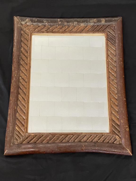 Adirondack Mosaic Frame Wall Mirror (1 of 2)