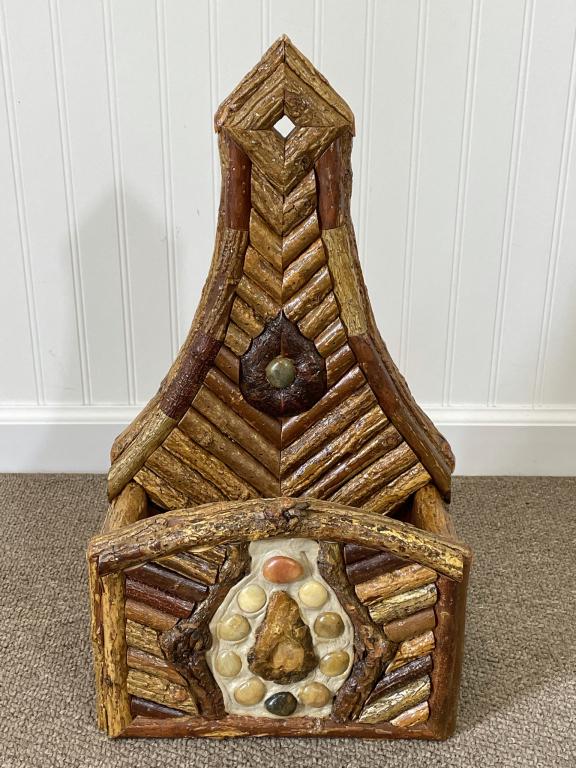 Michael Hutton Rustic Mosaic Wall Pocket (1 of 4)